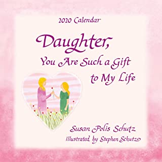 2020 Calendar: To My Wonderful Daughter PB - Blue Mountain Arts